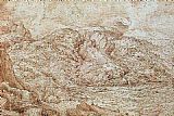 Pieter The Elder Bruegel Famous Paintings - Landscape of the Alps